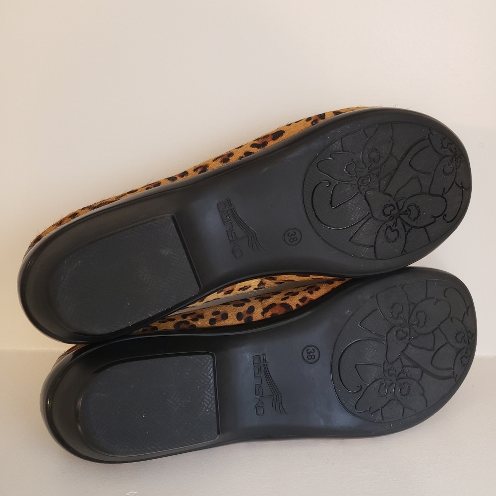 🔥Dansko Olivia Genuine Calf Hair Leopard Print 38 - Picture 7 of 8